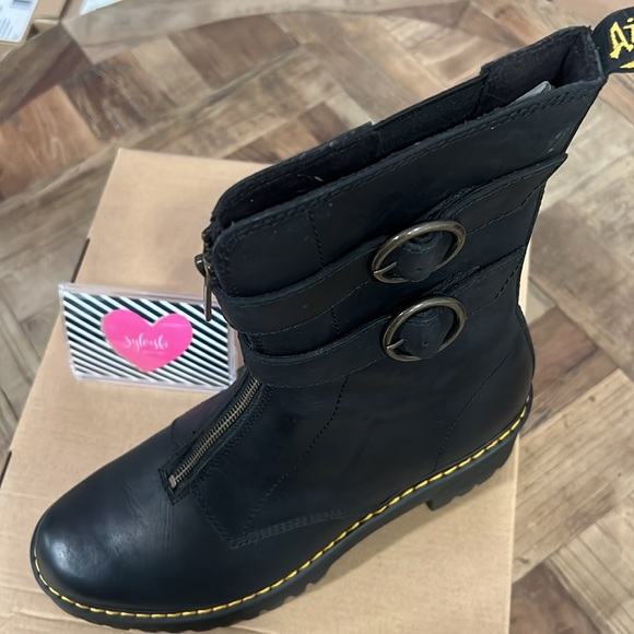 🖤DR MARTENS TAMELA BLACK WYOMING BOOTS NWT 🖤 - Picture 11 of 15